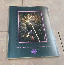 1991 New Mexico 20th Annual Albuquerque International Balloon Fiesta Program WOW picture