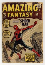 Amazing Fantasy #15 FR 1.0 RESTORED 1962 1st app. Spider-Man picture
