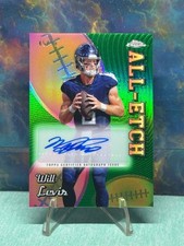 2024 Topps Chrome Will Levis All-Etch Auto Green Refractor 45/99 AEA-WL picture