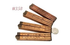 lot boxwood MINI 1 FOOT RULE RULER LOT CHAPIN CS STANLEY? 1 and 69 picture