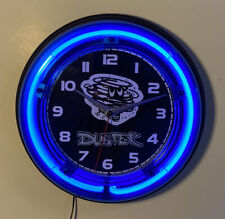 Plymouth Duster neon Wall clock picture