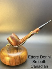 Vintage Ettore Dorini Smooth Canadian Tobacco Pipe picture