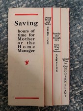 FREE SHIP 1930s (?) The Cleveland Laundry Co. Service Booklet Ad picture