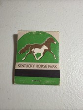 Kentucky Horse Park Vintage Book of Matches- Unstruck Matchbook picture
