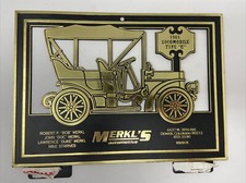 Vintage Advertising Plaque 1905 Locomobine Type 