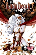 Lady Death: Halloween #1 – Sveta Shubina HALLOWEEN Exclusive SIGNED Brian Pulido picture