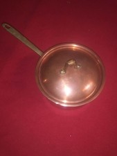 Vintage Bicentennial 1776-1976 Paul Revere 2 Qt Copper Clad Pot and Saucepan picture
