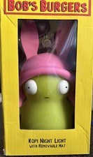 2022 Surreal Entertainment Bob's Burgers Kuchi Kopi Night Light w/ Removable Hat picture