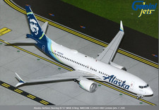 Alaska Airlines Boeing B737 MAX 8 Reg: N803AK G2ASA1488 Gemini Jets 1:200 picture