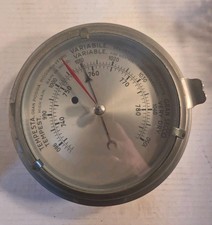 Vintage Italian Aneroid Barometer 8