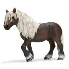 NEW Schleich 13663 Black Forest Stallion Horse RETIRED farm life equine rare toy picture