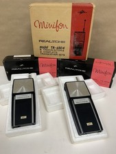 Vintage Minifon Japan Realtone TR-6504 5 Transistors Transceiver Set of 2 In Box picture
