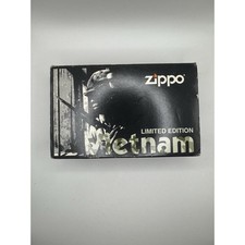 1998 Zippo Vietnam Collectors Set Limited Edition 2-Lighter Set New In Box Rare picture
