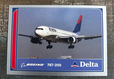 Delta Air Lines Boeing 767-200 Trading Card Collectible #7 (2003) picture