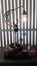 Industrial Lamp. Steampunk Desk Lamp. Machine Age Lamp. picture