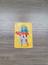 VTG RARE 1970s Supergirl DC Comics Mini Trading card Menko  picture