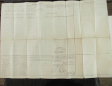 TEXAS COMANCHE WARS   6TH US CAVALRY  MUSTER ROLL 1866 picture