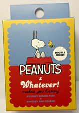 Peanuts X Whatever Makes You Happy Enamel Pin + Bag Charm Double Blind NEW picture