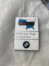 VINTAGE BMW car club of America cca rare grill badge  e9 2002 tii ti cs 3.0 e12 picture