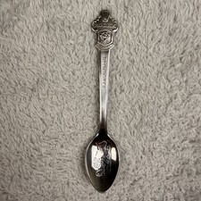 Vintage Rolex Bucherer Lucerne Switzerland Souvenir Spoon Lion CB Swiss picture
