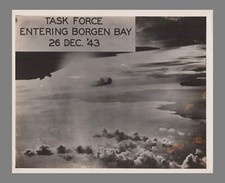WW2 Photo Task Force Entering Borgen Bay Pilot View 1943 picture