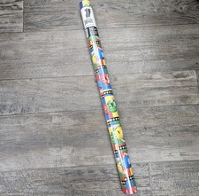 Vintage M&m's Gift Wrap Christmas Paper 37.5 Sq Ft NOS Jessica Stewart  picture
