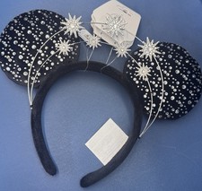 2026 Disney Parks Star Sparkle Rhinestone Minnie Ears Headband NEW WITH TAGS picture