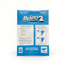 50 Mylites 2 Mil Mylar Magazine Bags Archival Magazine Mylar Sleeves E. Gerber picture