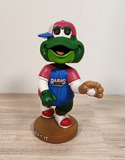 Greenville Braves Reedy Rip’ It Ranas De Rio Bobblehead MiLB Mascot Figure READ picture