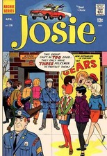 Josie #26 VG; Archie | low grade - April 1967 Police Cover - w/Bag+Board picture