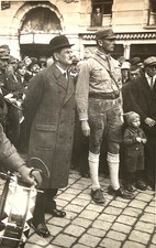 FREIKORPS - FRANZ RITTER VON EPP & GREGOR STRASSER MUNICH 1920 PHOTO POSTCARD picture