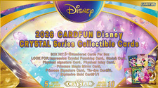 Pre-Order 2026 CardFun Disney Crystal Series Collectible Cards Sealed One Box picture