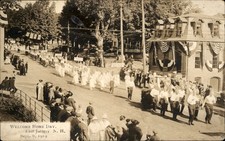 East Jaffrey NH Welcome Home Day Parade c1910s Real Photo Vintage Postcard bhn picture