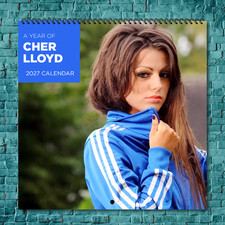 Cher Lloyd 2027 Wall Calendar 12 Month Celebrity Photo Fan Collectible picture