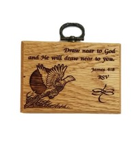 Small Wood Plaque Northwestern Products 