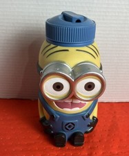 Dispicable Me Minion Mayhem Drink Bottle Thermos Cup Embossed Universal Studios picture