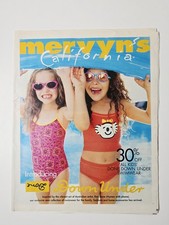 2000 Mervyn's California Kids Summer Down Under Circular 40 Pages Vintage picture