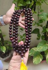 Red Sandalwood Mala Bracelet Beads 108 Prayer Buddha 16mm Necklace Yoga Medit picture