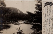 1906, Town View, WATERFORD, Maine Real Photo Postcard picture