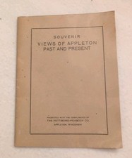 1916 Appleton Wisconsin Souvenir Views Pettibone Peabody Dept Store Booklet WI  picture
