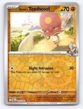 Arven's Toedscool 109/182 Common Destined Rivals Pokemon Reverse Holo LP picture