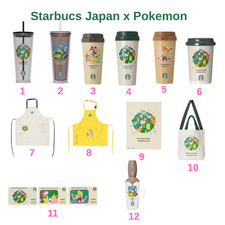Pre-order 2026 Starbucks Japan x Pokémon Collaboration Collection Japan Pokemon picture