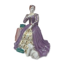 Royal Worcester Mary Queen of Scots Porcelain Figurine picture