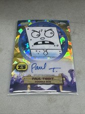 Doodle Bob 2025 Topps Chrome SpongeBob SquarePants Auto SA-DO Paul Tibbit picture