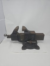 Vintage Hollands No.24 Swivel Base Bench Vise (4