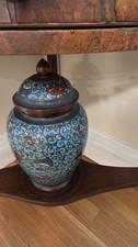 Antique Chinese Bronze Cloisonne Enamel Ginger  Jar /Pot  picture