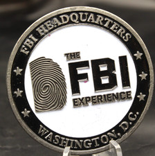 FBI Headquarters The FBI Experience Washington DC Challenge Coin 2in picture