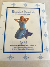 December Diamonds Aurora “Aurora” Mermaid Ornament Figurine 2014 NIB picture