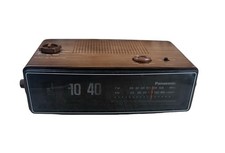 Vintage Panasonic RC-6030 Flip Clock AM FM Radio Groundhog Day WORKING READ picture
