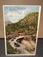 High Steel Bridge, Phantom Canon Highway Florida, 1930 USA Unposted Postcard picture